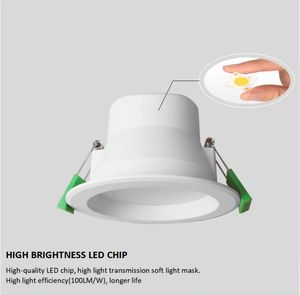Lumières intelligentes pour la maison Prix d'usine bon marché Tuya Wifi ZigBee Smart RGB <span class=keywords><strong>Spot</strong></span> Light 5W 7W 8W 10W 12W IP44 RGB Downlights pour la maison-fête - Product Image 5