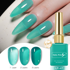 Vernis à ongles en gel UV 60 couleurs, logo personnalisé en gros, pour usage domestique, modèle 3 en 1, formule naturelle, longue durée, salon de manucure - Product Image 5