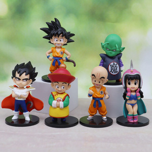 Figurines d'action en PVC de dessin animé d'anime chinois à succès, jouets pour adolescents, figurines de <span class=keywords><strong>Dragon</strong></span> Z <span class=keywords><strong>Ball</strong></span>, lot de <span class=keywords><strong>6</strong></span> pièces pour enfants - Product Image 2