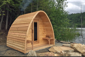 Sauna clair de gousse de cèdre rouge occidental de patio de bonne qualité à vendre - Product Image 3