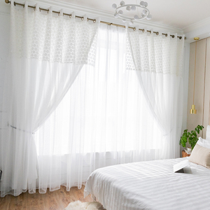 <span class=keywords><strong>Tende</strong></span> a Doppio Strato Innermor <span class=keywords><strong>in</strong></span> <span class=keywords><strong>Tulle</strong></span> <span class=keywords><strong>e</strong></span> Tessuto con <span class=keywords><strong>Pizzo</strong></span> per Camera da Letto, Oscuranti Leggeri, Decorazione di Alta Qualità - Product Image 6