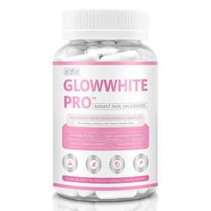 Gélules végétariennes de soutien cutané au L-Glutathion et Vitamine C riches en antioxydants, marque privée Gentian OEM, <span class=keywords><strong>Complexe</strong></span> Beauté, <span class=keywords><strong>60</strong></span> unités - Product Image 2