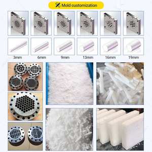 Máquina Manual para Hacer Hielo Seco en Escala Comercial, Mini Fabricante de Cubos de Hielo Seco, Máquina de Briquetas - Product Image 3