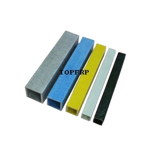 ท่อสี่เหลี่ยม FRP ป้องกันการกัดกร่อน ปรับแต่งได้ตามต้องการ - Product Image 1