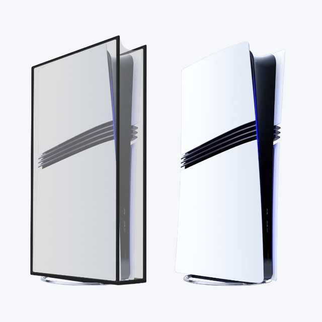 Game Console Semi Transparent Dust Cover for PS5 Pro Console Vertical Edition Optical Drive Digital Edition Universal Dust Cover