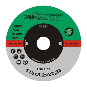 Disco Abrasivo in Ferro 115x3.2mm - Product Image 1
