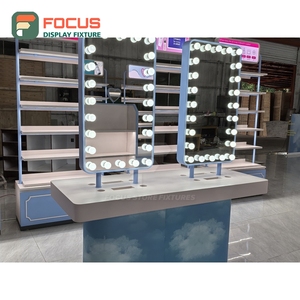 Modern Shop Interior Eco Material Commercial Furniture End To End Solution Makeup Store Interior Design - Product Image 6