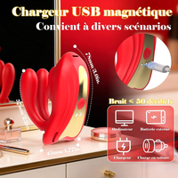 Vibrateur portable BlueRabbit à commande par application, culotte vibrante, godemichés pour la masturbation féminine, jouet de flirt pour couples