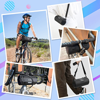 Tas Sepeda Outdoor Anti Air dengan Tali Bahu, Kantong Penyimpanan Depan untuk Sepeda Jalan Raya dan Sepeda Gunung, Sepeda Bagus dengan Tas