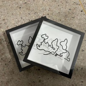 Cadre de vitrine de boîte d'ombre de <span class=keywords><strong>voyage</strong></span> avec fente sur le dessus pour les billets, souvenirs de <span class=keywords><strong>voyage</strong></span> - Product Image 4