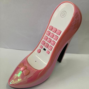 Figura Decorativa con Forma de Zapato de Tacón Alto, Modelo de Teléfono Falso, Linda Decoración para Mesa de Hogar, Regalo para el Día de San Valentín - Product Image 1