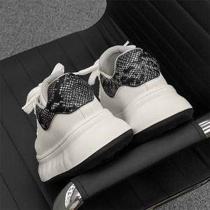 Zapatillas Blancas con Plataforma de 6 cm para Primavera 2025, Perfectas para Hombres y Mujeres, Cómodas, Casuales, para Parejas, con Suela Gruesa - Product Image 3