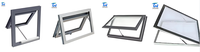 Tragaluz Automático Corredizo Eléctrico de Aleación de Aluminio de Alta Calidad con Función Antiviento y Diseño Gráfico para Villa