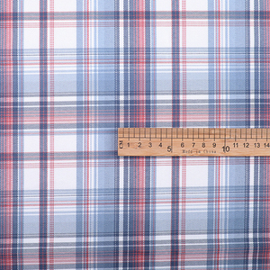 Stocklot Kain Suppliers Brushed Twill 100 Polyester Check Yarn Dyed Flannel Custom Plaid Fabric For Shirt - Product Image 6