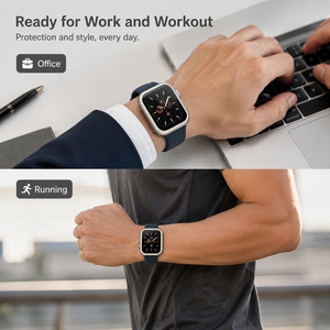 CS008 Funda Protectora Integrada a Prueba de Golpes Ultra Resistente con Protector de Pantalla Semi Envolvente Compatible con <span class=keywords><strong>Apple</strong></span> <span class=keywords><strong>Watch</strong></span> - Product Image 5