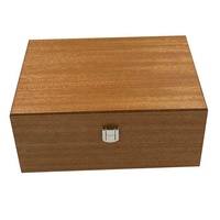 Nouveau design Offre Spéciale placage de bois d'acajou d'échecs en bois boîte d'emballage