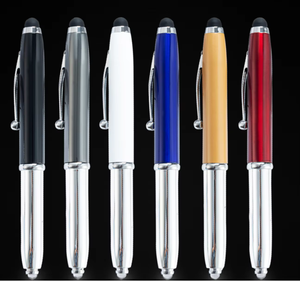 Individuell Bedruckter Metall-Kugelschreiber mit Druckmechanismus, Leichter Schwarzer Stylus aus Kunststoff, Werbegeschenk - Product Image 3