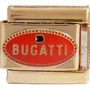 Modular Stainless Steel Car Logo Bracelet Gold Color Retaining Elastic Unisex Jewelry Gift - Product Image 4