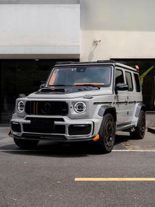Per Mercedes-Benz G-wagon <span class=keywords><strong>2018</strong></span> + aggiornamento G900 B900 razzo Bodykiit in fibra di carbonio a secco W464 W463A G63 stile di alta qualità diffusore labbro - Product Image 2