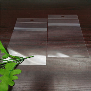 Sac d'emballage transparent Jiuhong en plastique OPP refermable avec ouverture supérieure, taille personnalisable - Product Image 4