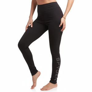 Logo de marque personnalisé, jambières taille haute, vêtements de sport, leggings de fitness pour femmes, leggings de yoga extensibles en spandex - Product Image 1