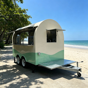 Camion de restauration rapide mobile, remorque de restauration rapide avec certification CE, pour burgers, tacos, pizzas, hot-dogs, frites, chariot de vente de hot-dogs - Product Image 3