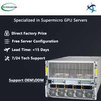 Server GPU Supermicro AS 8126GS TNMR 8U AMD EPYC 9005 SP5 Mendukung 8x Akselerator OAM MI325X MI350X 24 DIMM DDR5 Server GPU H14