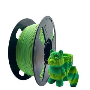 Filamento PLA de Seda de Doble Color para Impresora 3D, 1.75mm, 1kg, para Bolígrafo 3D y Ender 3, Colores Rojo/Verde/Azul, Venta Directa de Fábrica JINCCAI - Product Image 1