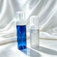 Bouteilles à pompe en mousse PET personnalisables (60/100/150 ml) – Contenants cosmétiques pour nettoyant visage, shampoing et gel douche – Impression personnalisée