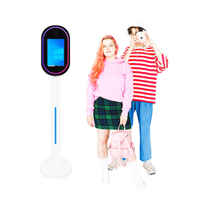 Produit innovant Gold Spark Light 360 Photo Booth Led Miroir Verre Vidéo Automatique Spi Selfie Vidéo Accessoires Gratuits - Product Image 1