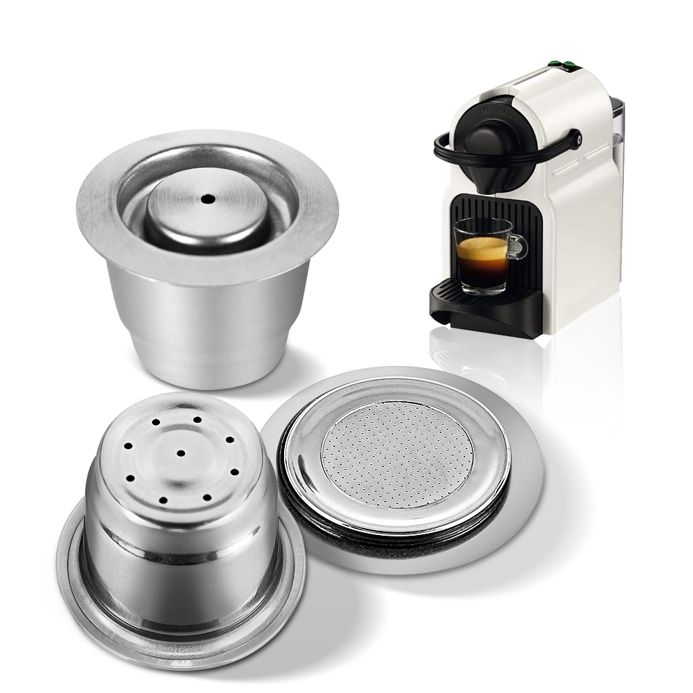 Lihong Прямая поставка многоразовые капсулы для кофе Vertuo Nespresso многоразовые Пустые капсулы из нержавеющей стали капсулы для кофе