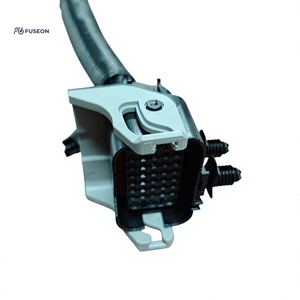 Faisceau de câblage de tableau de bord automobile multi-branche avec connecteur blanc personnalisé, faisceau de câblage automobile OEM 12V 24V - Product Image 6