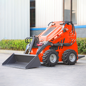 Minicargador de deslizamiento, accesorio opcional, rueda, con Mulcher minicargador, sierra de roca, barredor, soplador de nieve - Product Image 3