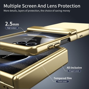 Funda de Teléfono Mate AG de Alta Calidad para Samsung Z Flip 8 3 4 5 6 7 con Protector de Pantalla Frontal, Bisagra Plateada y Cubierta Trasera Antigolpes - Product Image 4