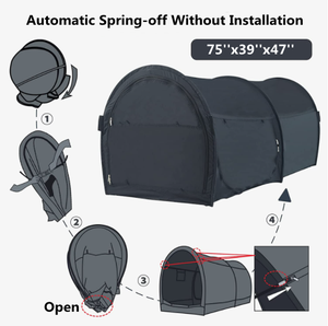 Tùy chỉnh trong nhà riêng tư pop-up Polyester đơn/đôi màn và lều Giấc Mơ thoáng khí và giường tán - Product Image 6