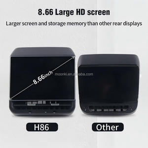 จอแสดงผล LCD ขนาด 8.66 นิ้ว สำหรับความบันเทิงด้านหลัง รุ่น H86 สำหรับรถยนต์ Model 3 และ Y ระบบความบันเทิงอัจฉริยะสำหรับเบาะหลัง - Product Image 2