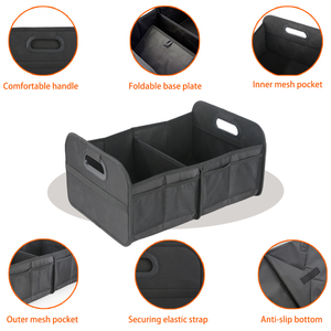 Caja de Almacenamiento Plegable para Automóvil de Gran Capacidad, Organizador de Maletero de Tela Oxford para Automóvil/SUV/Camioneta - Product Image 2