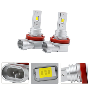 2 Pcs/Set SUNKIA Car <span class=keywords><strong>LED</strong></span> Fog Lamp pour <span class=keywords><strong>Clio</strong></span> MK3 Kadjar Twingo III Scenic <span class=keywords><strong>3</strong></span> Auto Headlight Bulb H8 H9 H11 H16(JP) - Product Image 6
