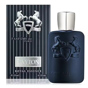 Parfum Unisexe Marly <span class=keywords><strong>Layton</strong></span> Woody Capacity pour Homme, Eau de Toilette Grande Taille 125ml, Vaporisateur de Parfum aux Notes Boisées et Huile de Beurre Noir, Fragrance Corporelle - Product Image 1