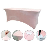 Housse de table de massage en velours extensible de luxe, drap-housse en spandex et couvre-lit pour table de massage et de beauté