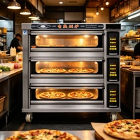 Four à pizza à bande transporteuse haute efficacité pour restaurants à service rapide et traiteurs