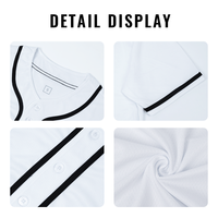 Maillots de baseball vierges personnalisables en gros – Tenues de sport sublimées – Ensemble maillot et short de baseball