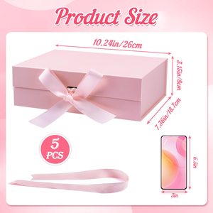Big Logo Folding Collapsible <b>Cardboard</b> Baby Luxury Gift Packaging Rigid Magnetic Paper Boxes With Lid for Small Business - Product Image 2