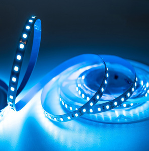 ไฟ LED แบบ COB 12V 24V รุ่น 2835 120 LEDs/เมตร แถวเดียว ปรับความสว่างได้ สีฟ้า สีขาวโทนอุ่น สีขาวโทนเย็น แบบยืดหยุ่น ตัดได้ สำหรับตกแต่งตู้ปลา ตู้โชว์ - Product Image 3