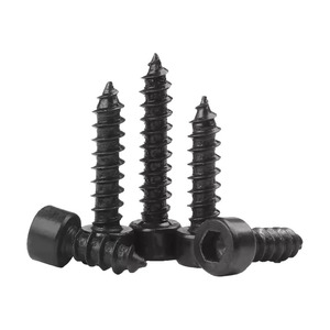 Cylindrical Head Hex Socket Tapping Screw M3 M4 M5 Metric Grade 8.8 For Wood Fasteners - Product Image 2