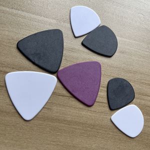 ปิ๊กกีตาร์พลาสติกเดลรินคุณภาพสูง 100 ชิ้น ไม่มีโลโก้ รุ่น <span class=keywords><strong>JAZZ</strong></span> <span class=keywords><strong>III</strong></span> & <span class=keywords><strong>JAZZ</strong></span> XL รูปทรงสามเหลี่ยม ปลายแหลม ผิวด้าน - Product Image 3