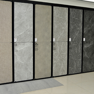Azulejos de revestimiento de pared de porcelana de textura imitada de granito negro de 18mm de espesor moderno Beata para proyectos de Villa <span class=keywords><strong>Hotel</strong></span> servicio gratuito - Product Image 1