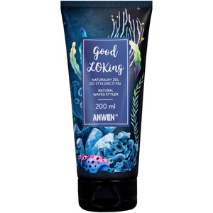 Anwen Gel organico 200ml presa forte per capelli ricci e secchi effetto Styling e texturizzante - Product Image 1