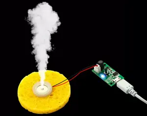 محول وآلة إرسال رقيقة بيزو مقاس 10 ملليمترًا من ISSR مع لوح PCBA وآلة إرسال رقيقة بيزو للبرودة بالموجات فوق الصوتية وآلة إرسال كهربائية بيزو
