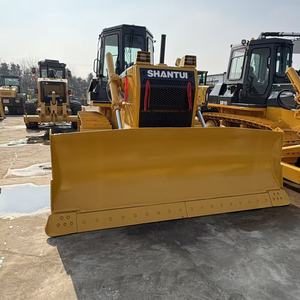 Bouteur Shantui SD16 d'occasion 175 CV, modèle 2024, moteur Weichai, capacité de bouteurisation de 4,0 m, pour la remise en état des terres agricoles et la construction de routes agricoles - Product Image 3